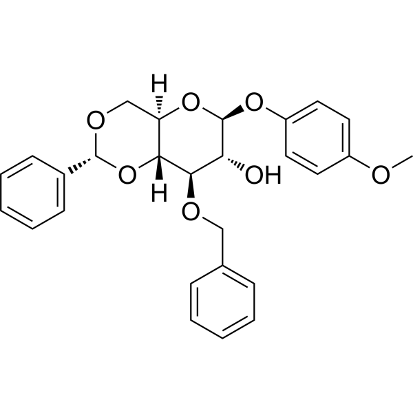 4-Methoxyphenyl 3-O-benzyl-4,6-O-benzylidene-β-D-glucopyranoside 303127-81-3
